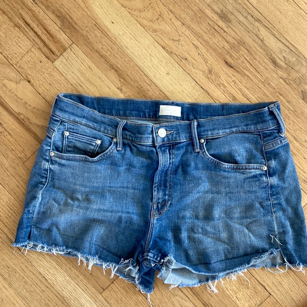 Mother rascal slit flip short